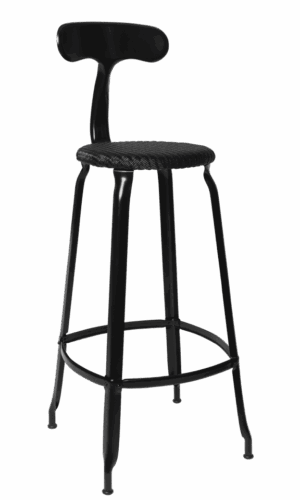 Chaise Nicolle avec assise loom pour bar