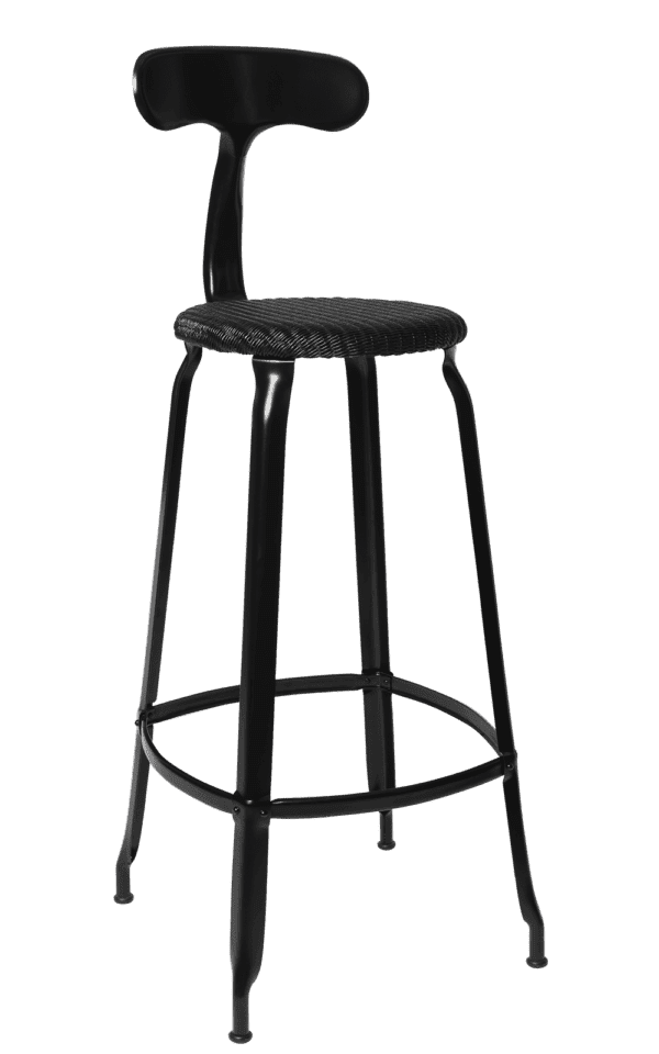 Chaise Nicolle avec assise loom pour bar
