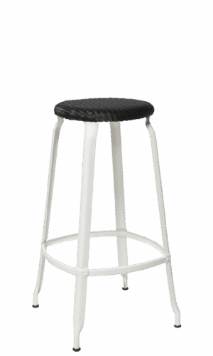 Tabouret de bar blanc original