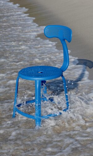 Chaise nicolle® penant un bain de mer
