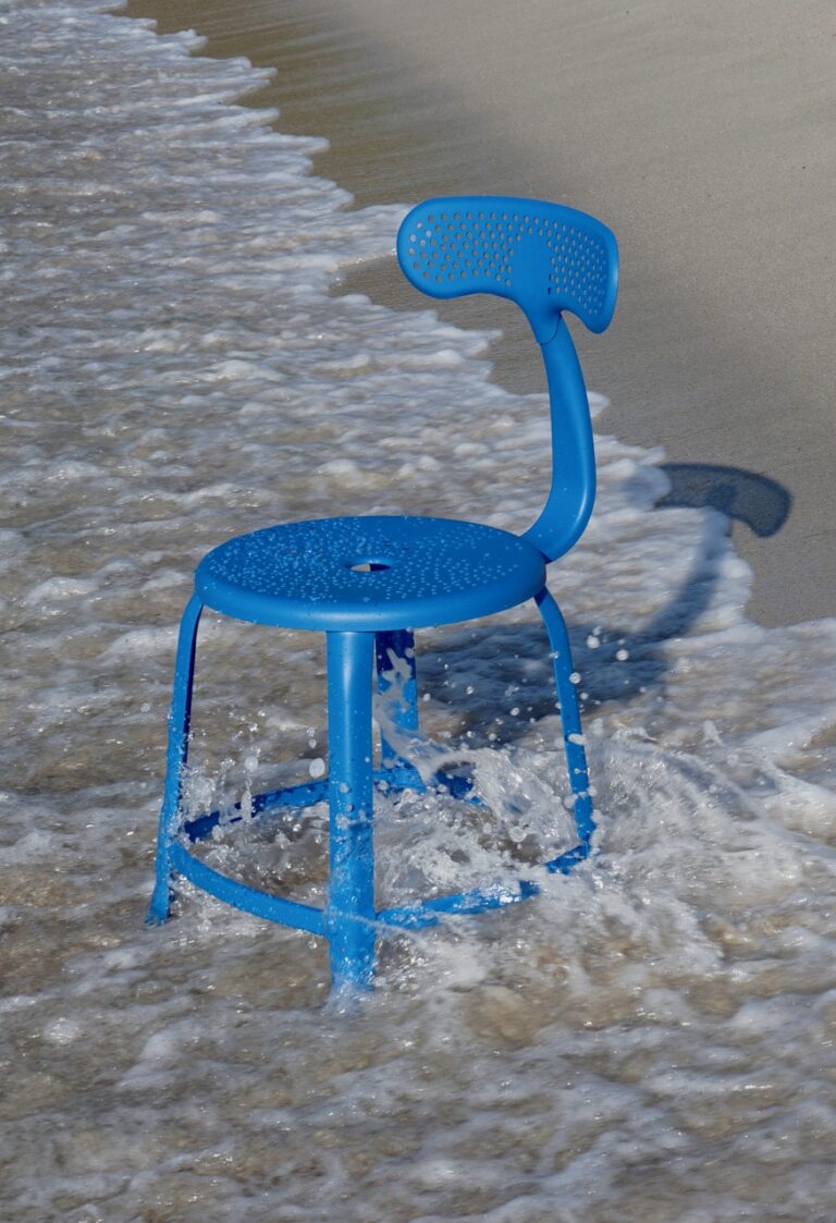 Chaise nicolle® penant un bain de mer