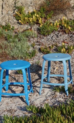 Tabouret empilable de jardin